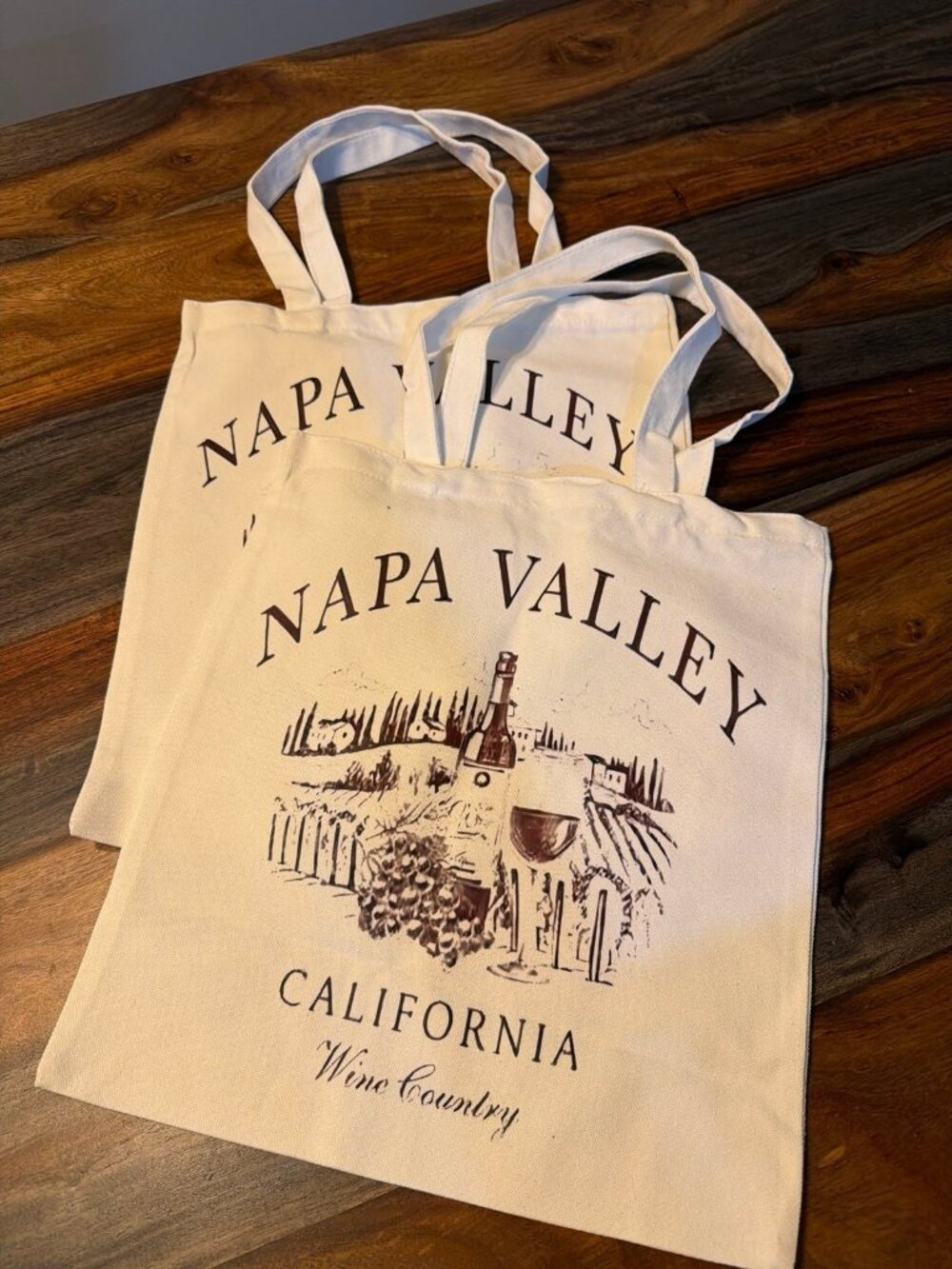 Napa Valley California Wine Country tote bag - Picture 3 of 3